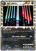 light sabers