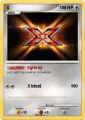 X
