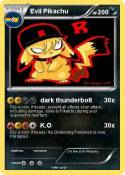 Evil Pikachu