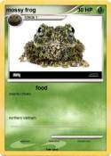 mossy frog