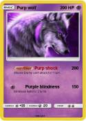 Purp wolf