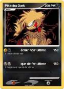 Pikachu Dark