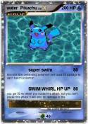water Pikachu