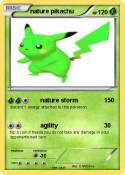 nature pikachu