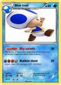 Blue toad
