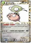 gir on a pig