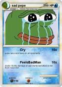 sad pepe
