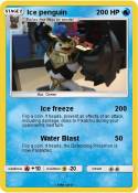 Ice penguin