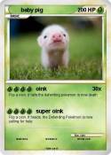 baby pig