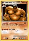 the sumo man
