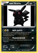 dark Pikachu
