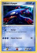 Callum's Kyogre