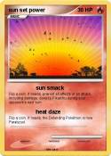 sun set power