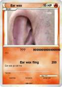 Ear wax