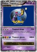 Trainer Thanos
