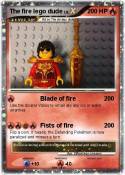 The fire lego