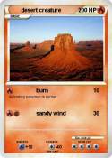 desert creature