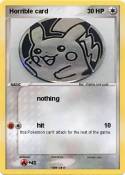 Horrible card