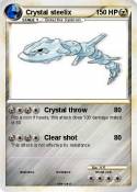 Crystal steelix