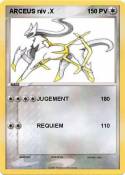 ARCEUS niv .X