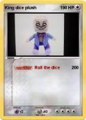 King dice plush