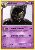 black man