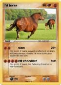 fat horse