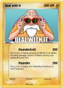 deal with it
