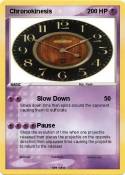 Chronokinesis