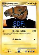 SDF-poney