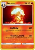 Explosion