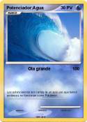 Potenciador:Agua