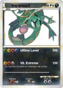Ray quaza X