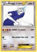shaggy is sans
