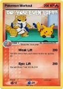Pokemon Workout