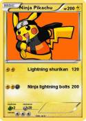Ninja Pikachu