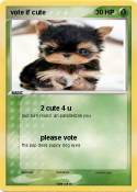 vote if cute