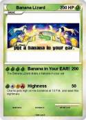 Banana Lizard