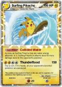 Surfing Pikachu