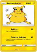 Broken pikachu
