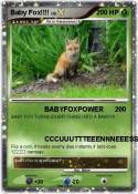 Baby Fox!!!!