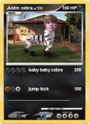 Justin zebra