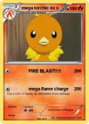 mega torchic ex