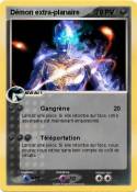 Démon extra-pla