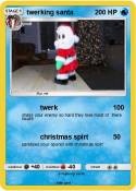 twerking santa
