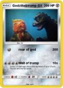 Godzilla&trump