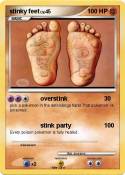stinky feet