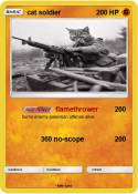 cat soldier