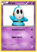 Shy guy