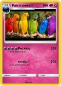Parrot power!!